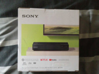 a Sony DVD/Blue-ray player was $130.00 now $60.00