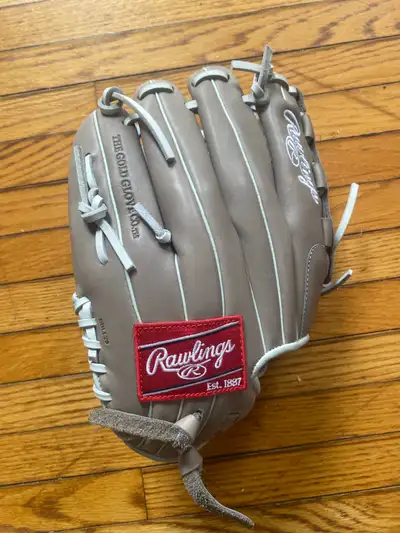 Brand new used one season Ball glove, View more