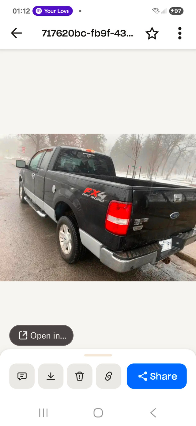 2004 - F150 -  211km - Remote Starter - V8 4.6L in Cars & Trucks in Ottawa