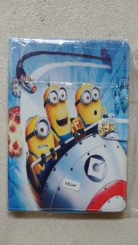 Minions Stand Holder Folio Folding Case Cover for iPad Mini 2