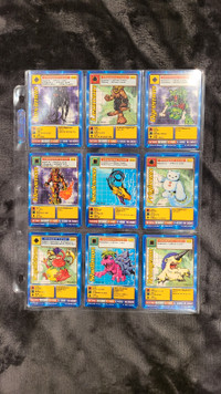 1st Edition Digimon BO Set