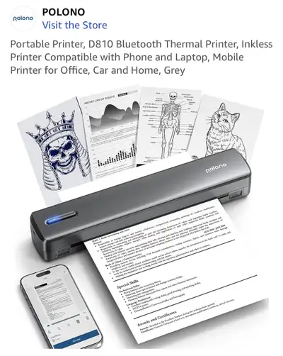 Polono D810 Printer, View more
