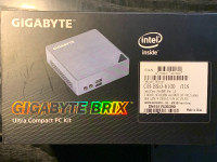 GigaByte Brix Mini PC Computer Core i3-6100U 8GB Ram 240GB SSD