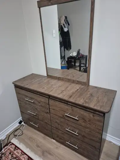Dresser with mirror, View more
