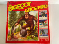 Vintage Waddingtons board game The Bigfoot Game 1987 Incomplete