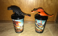 How to Train Your Dragon Toothless &  Hookfang Movie Cup Topper