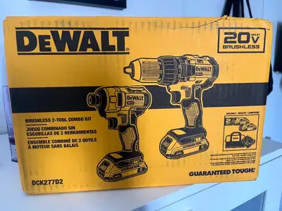 DEWALT 20-volt Max Cordless Brushless Motor LED Light 2-Tool Set, View more