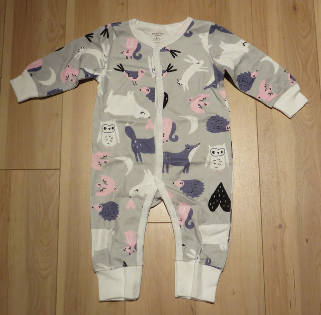 Pyjama 1-pièce, coton Grandeur  6/9 Mois dans Vêtements - 6 à 9 mois  à Ville de Québec