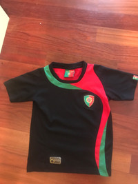 Portugal shirt short sleeve age 5-6