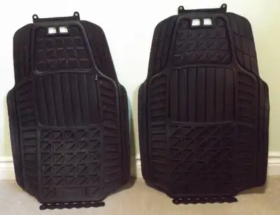 WINTER CAR MATS. I’m selling these two front universal winter car mats which have never been used fo...