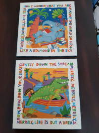 CHILDREN'S WALL PLAQUES