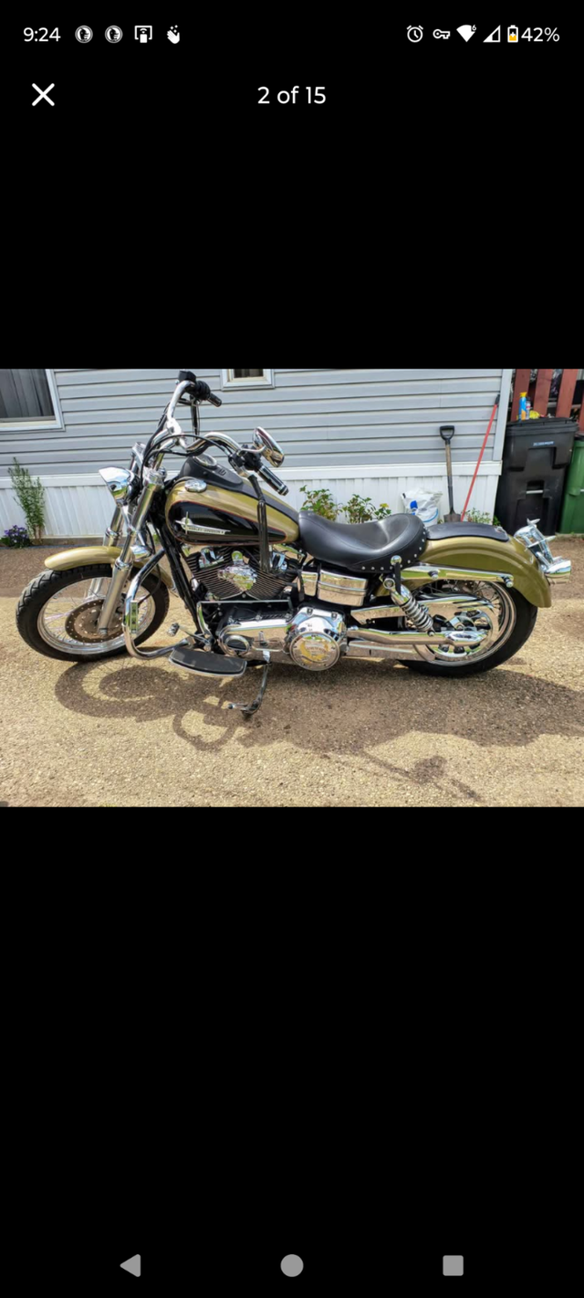 Harley Davidson Dyna Street Bob in Street, Cruisers & Choppers in Edmonton - Image 4