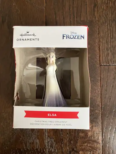 Brand New Hallmark Elsa Christmas Ornament, View more