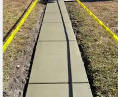 Sidewalk concrete finisher needed, View more