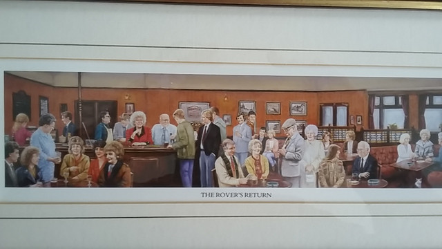 CORONATION STREET PICTURE FRAME in Arts & Collectibles in Norfolk County - Image 2