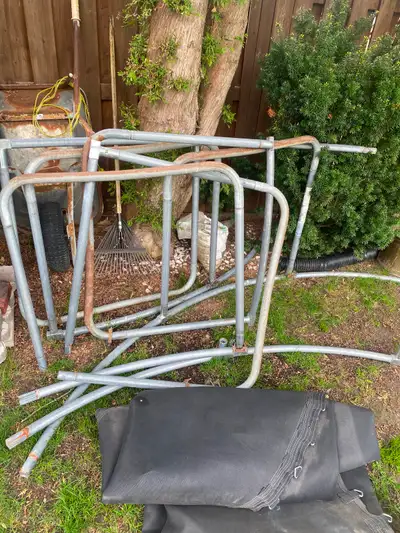 12 foot trampoline frame + mat, View more