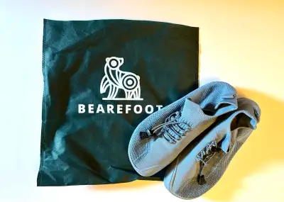 Bearefoot light blue shoes, View more