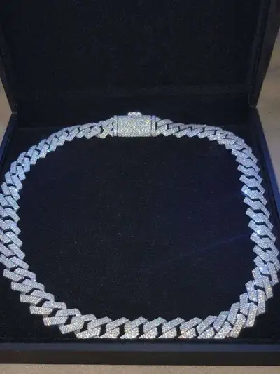 Cuban link necklace, View more