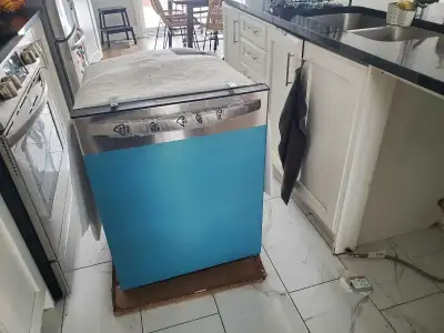 Appliance repair - new dishwasher installation , View more