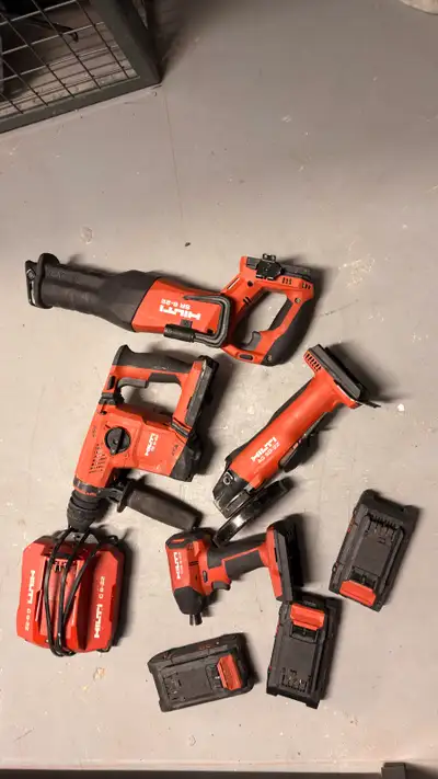 Hilti Nuron 22V Tool Set – Contractor Tools, View more