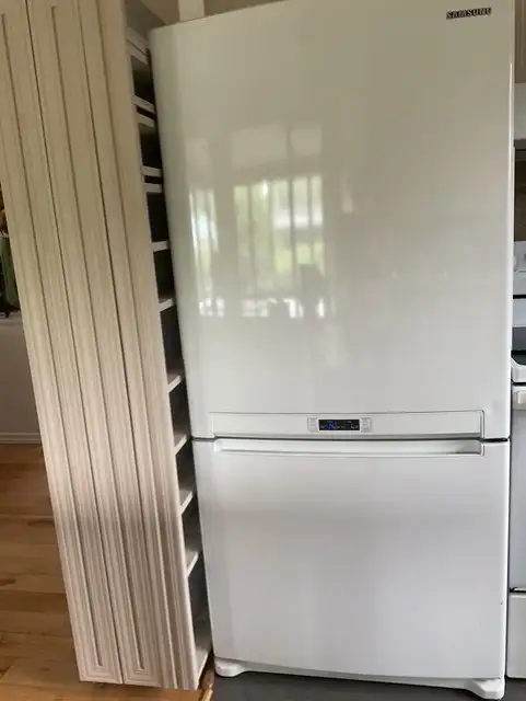 RÉFRIGÉRATEUR SAMSUNG 1 PORTE, 1 TIROIR BAS CONGÉLATEUR 66 x 32 (VOIR PHOTOS)