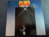 Vintage vinyl!  Elvis "Moody Blue" 1977 LP