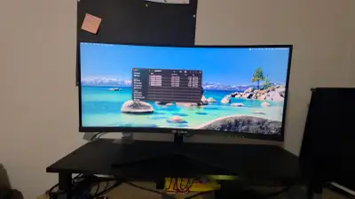 CRUA 30” Curved Ultrawide Gaming Monitor, View more