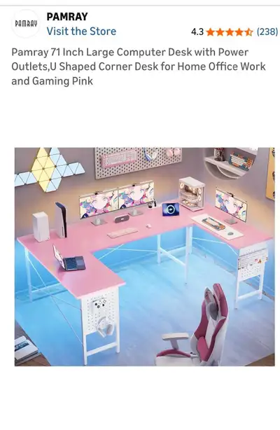 Gaming/Office desk, View more