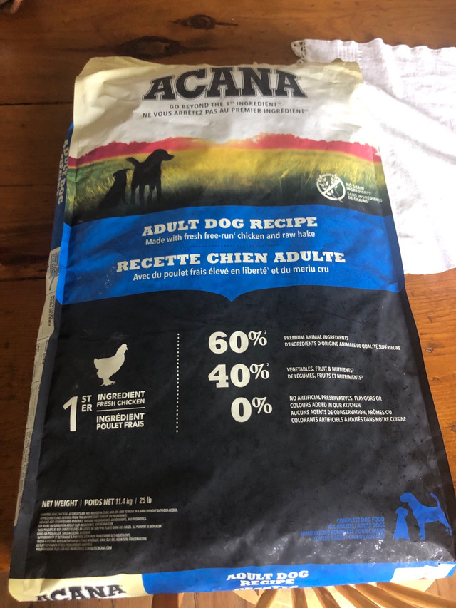 Acana dog food. Sealed in Accessories in North Bay