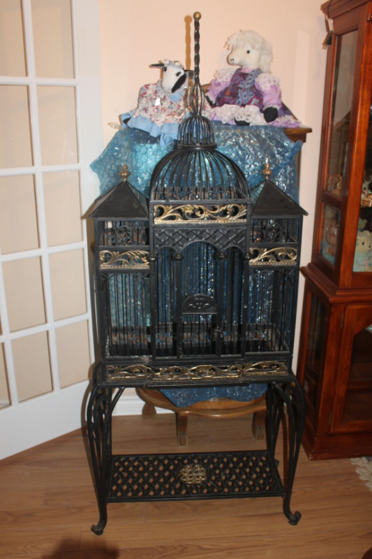 ANTIQUE, iron bird cage. in Accessories in London - Image 2