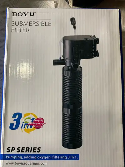 I'm offering a selection of aquarium equipment suitable for maintaining a healthy aquatic environmen...