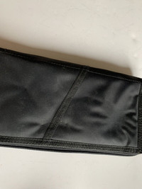 DAC - black business card /credit card holder with zipper