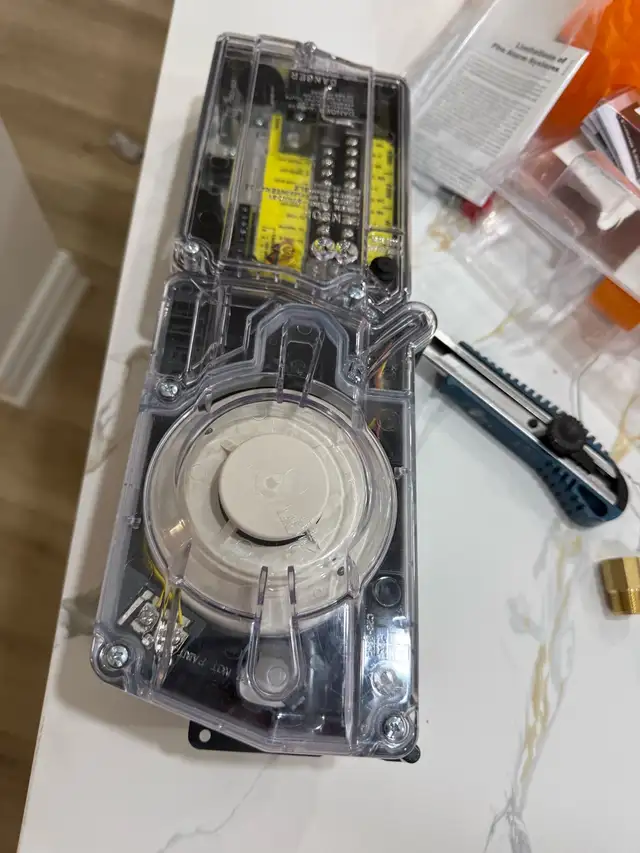 Duct Smoke Detector Installation