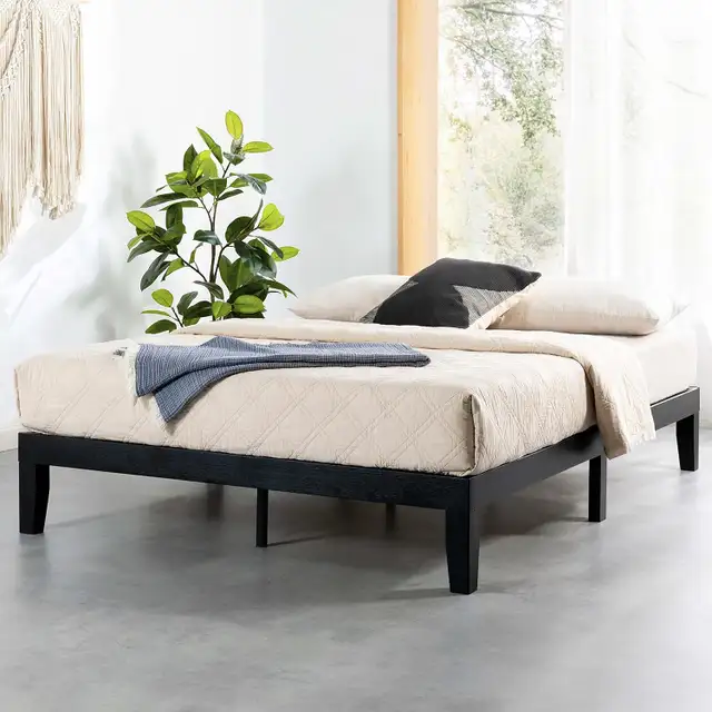 Mellow 12 Inch Full/Double Size Solid Wood Bed Frame BRAND NEW in Beds & Mattresses in London - Image 3