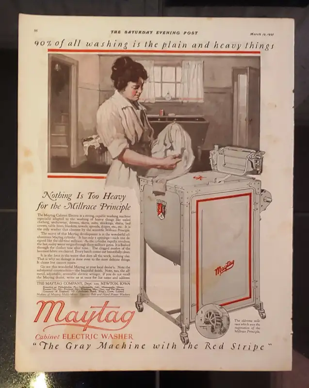Old washing machine ads dating 1921. in Arts & Collectibles in Belleville - Image 8