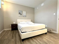 White Queen Bed with mattress, frames and bed box