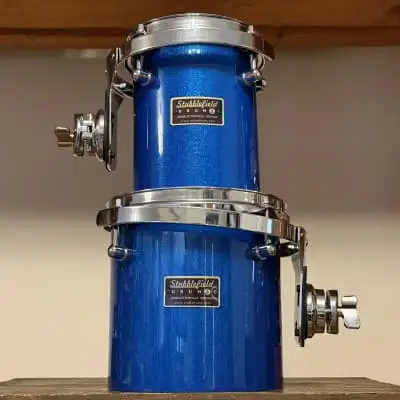 Two Blue Sparkle Stubblefield Tom Drum, View more