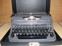 Vintage Portable Typewriters Underwood