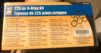 225 piece o-ring kit automotive