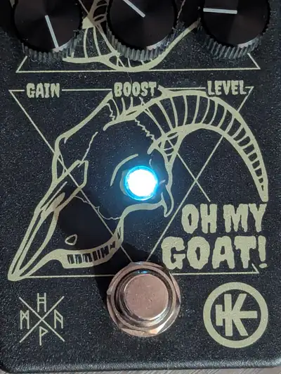Electric Guitar Pedal Oh My Goat By Klirrton Manufaktur Germany, View more