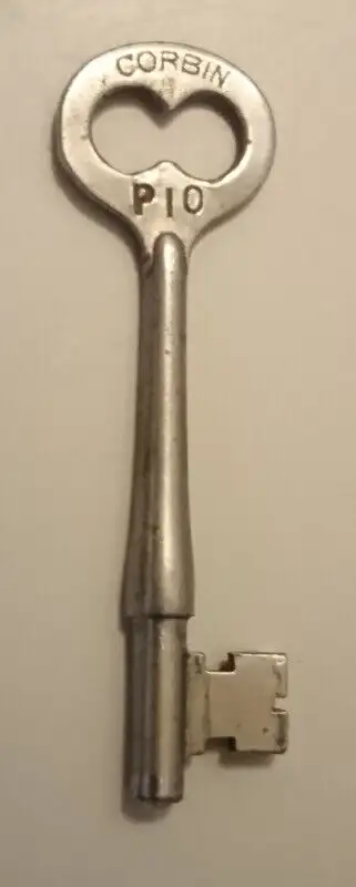 Vintage Corbin P10 Skeleton Key, View more