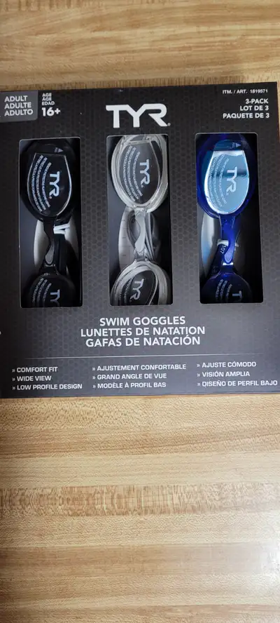 Swim Goggles 3-pack, View more