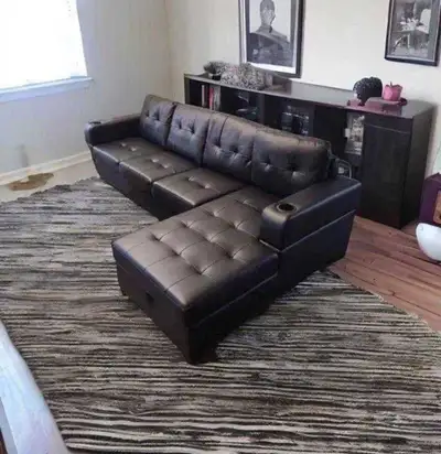  leather Sectional Sofa, View more