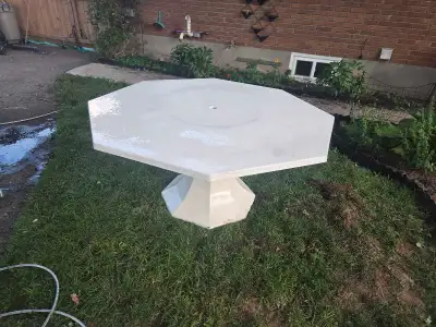large octagonal outdoor patio table, View more