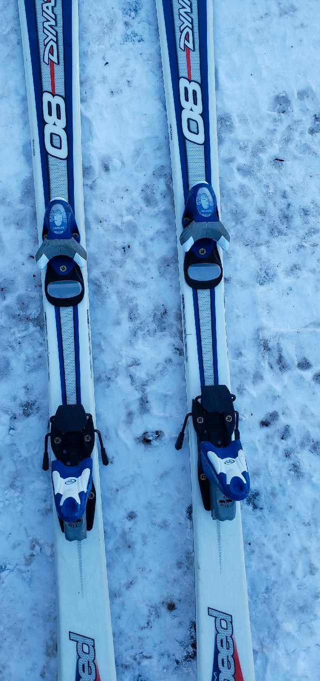 Dynastar skis 130cm $125K2 ski Poles $50Excellent new condition  in Ski in Barrie - Image 2