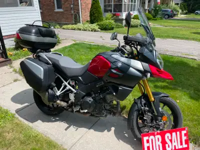 Great off road/highway bike. 60,000 km, Features: adjustable windshield, panniers, Givi trunk bag, h...