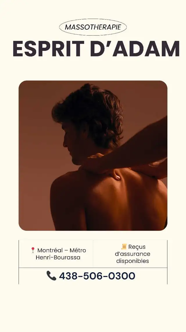 Massage exceptionnel pour homme à Montréal  in Health & Special Needs in City of Montréal - Image 2