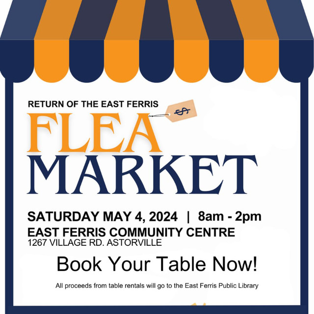 Looking for Vendors - East Ferris Community Flea Market in Garage Sales in North Bay