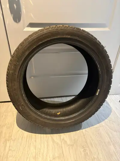 Set of 4 tires used for one season. In good condition with no repairs. They are currently in side cl...