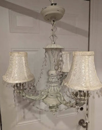 Beautiful White Chandelier Light